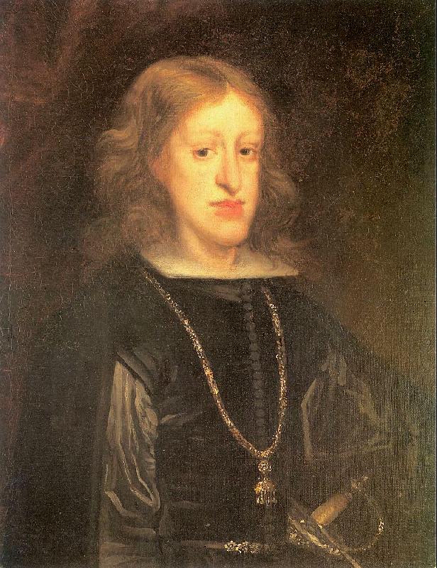 Miranda, Juan Carreno de Portrait of Charles II France oil painting art